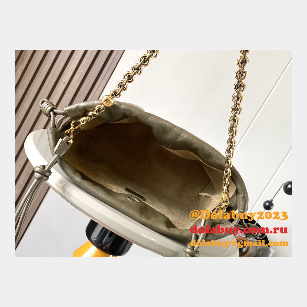 Replica Loewe MINI/Medium Flamenco Purse In Mellow Nappa Lambskin