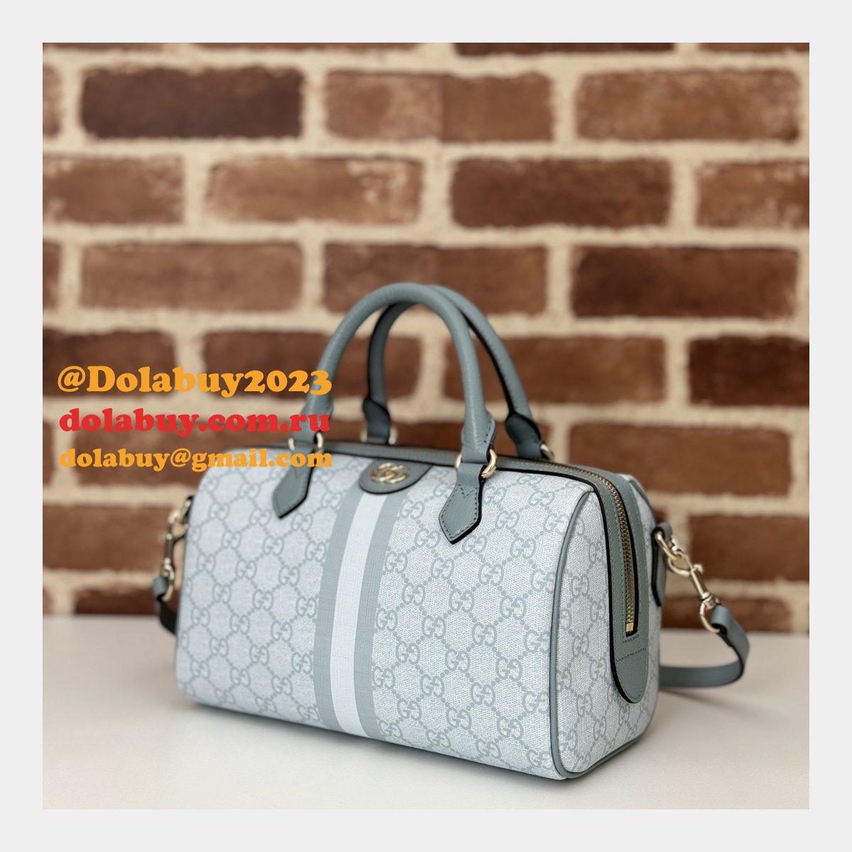 best 7 star 772061 G*u*i knockoff ophidia gg small top handle bag