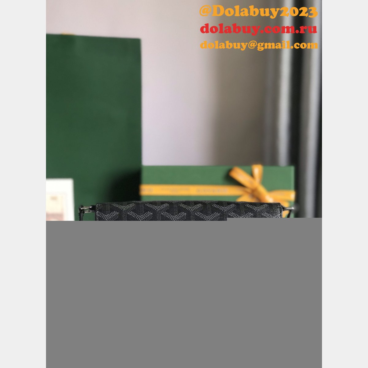 1:1 Mirror Goyardine 02019 Goyard Varenne Replica Wallet