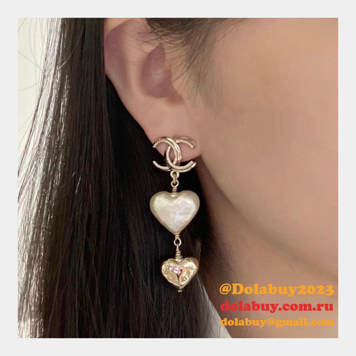 Copy Designer racelet Brooch Stud Earrings Luxury