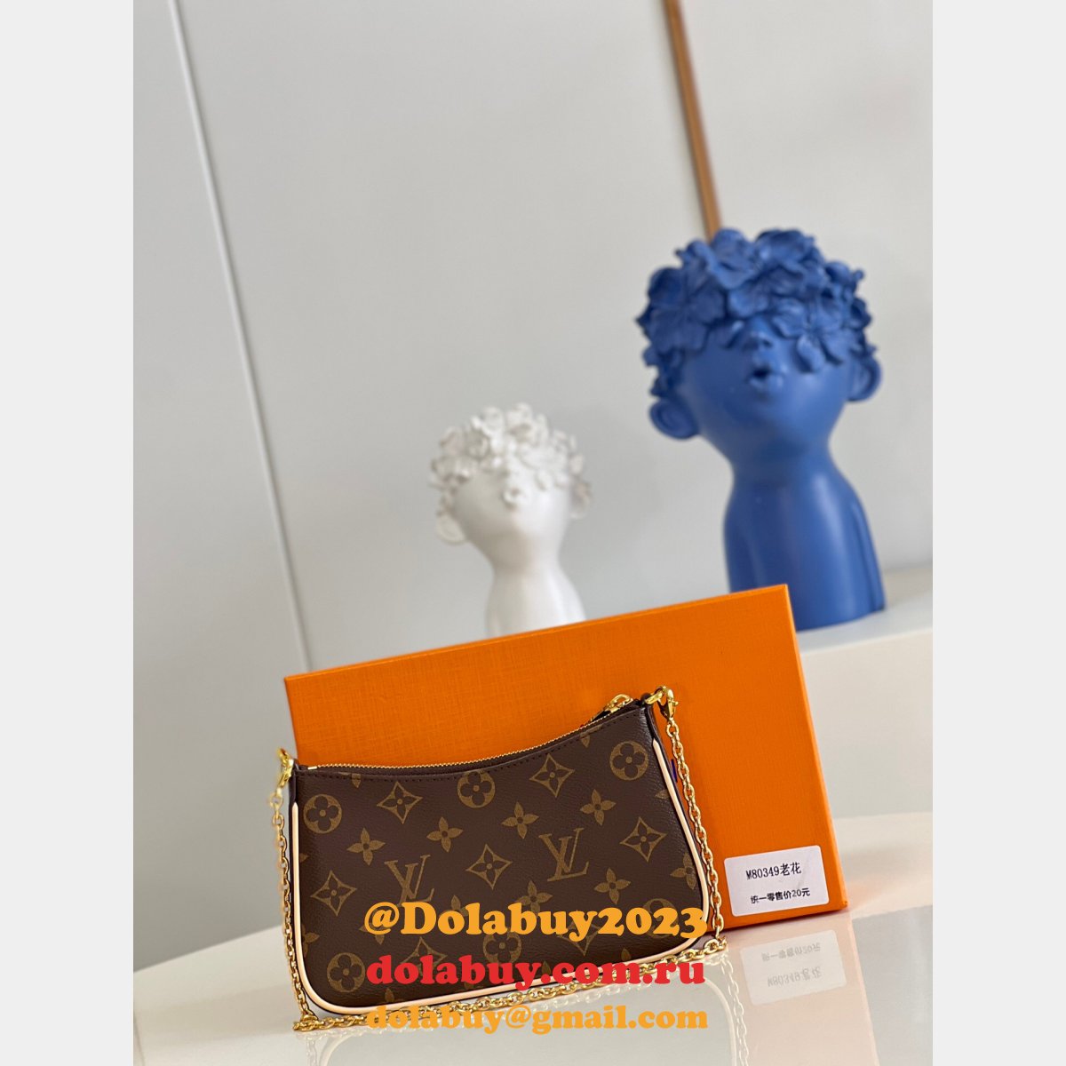 Top Quality Louis Vuitton Wholesale M80349 Easy Pouch On Strap Monogram