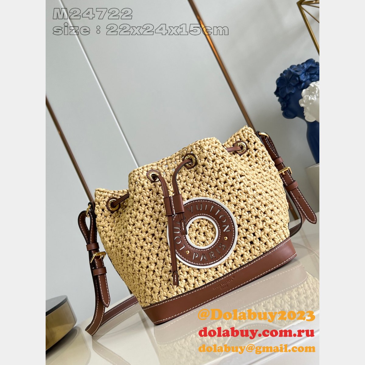 Fashion Best Noé BB Perfect Copy Louis Vuitton M24722 Bag