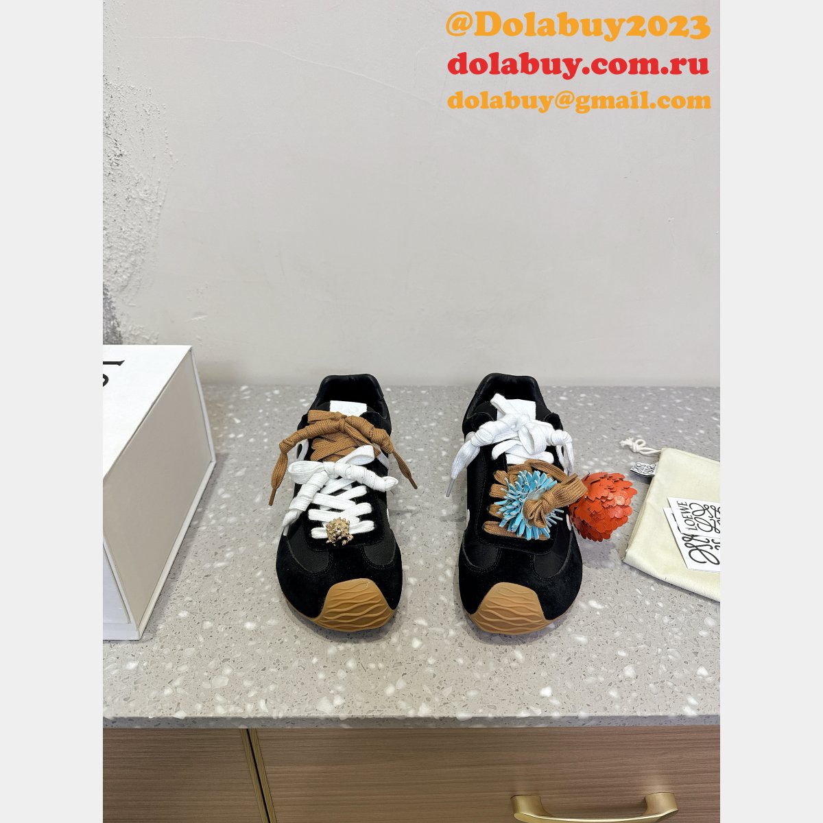 Luxury Loewe Ballet Runner 2.0 in Soft Calfskin