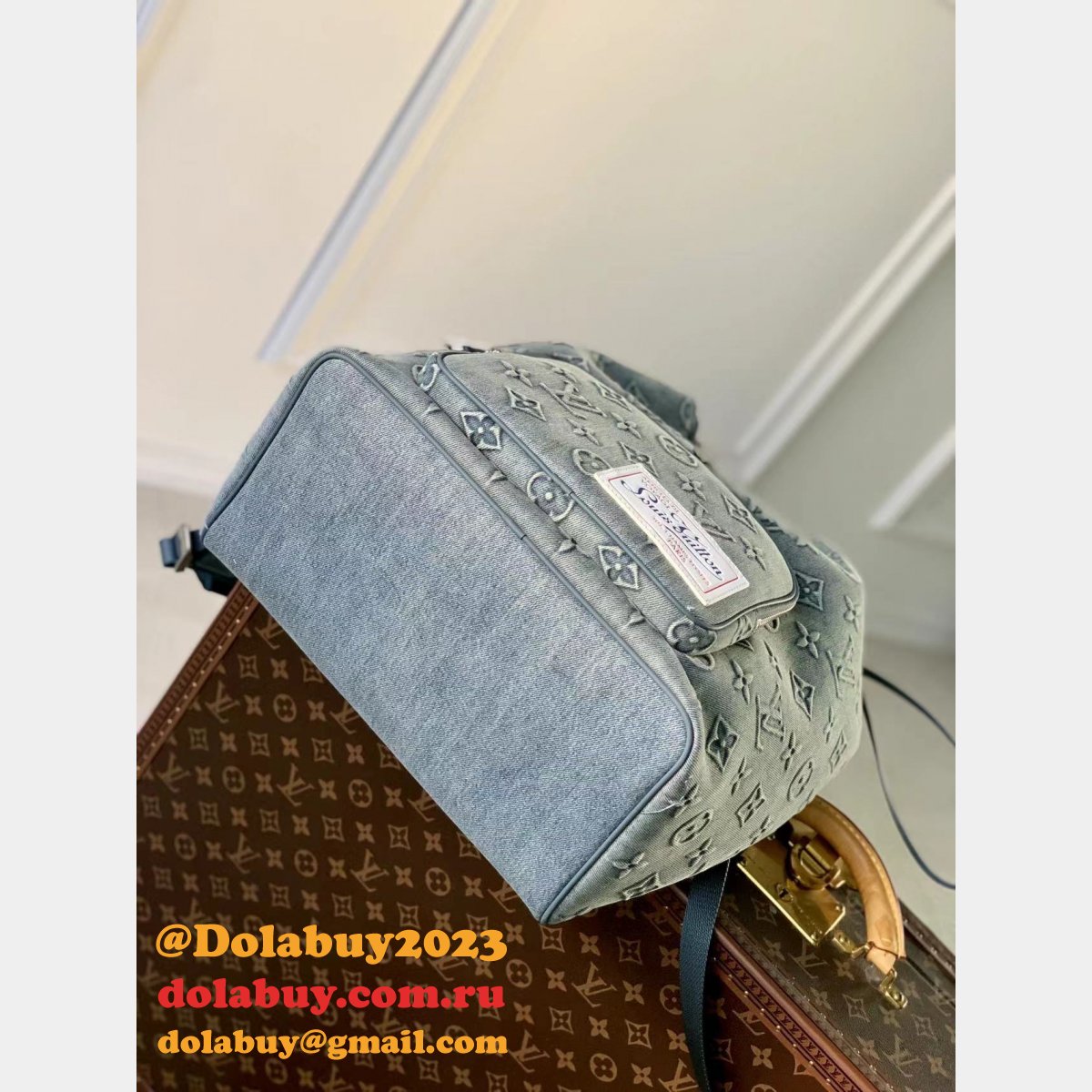 Montsouris Backpack Perfect Louis Vuitton M22534 Replica Bag