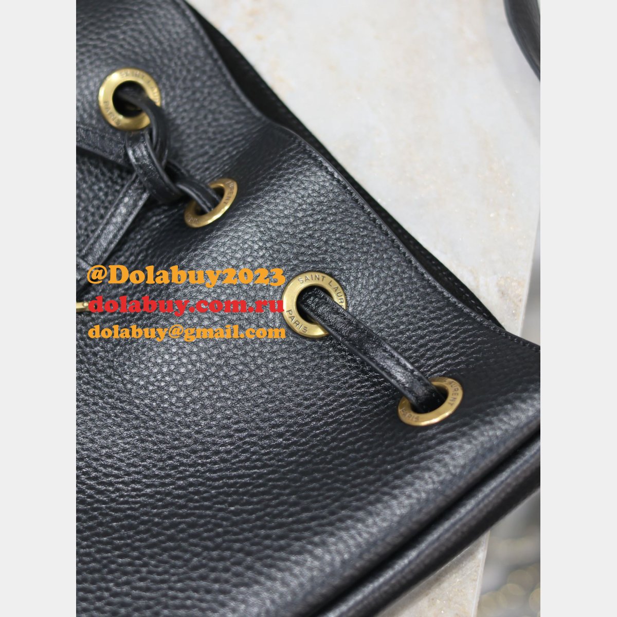 Saint Laurent 796626 Black Hobo Replica Inspired Online Store