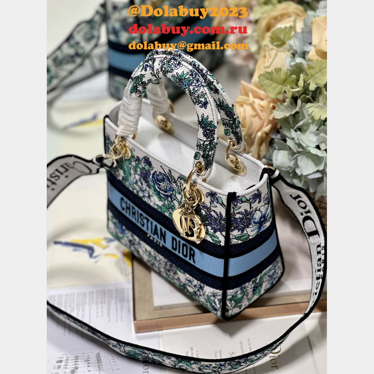 Best Quality Replica Christian Dior Lady Dior 24cm Bag