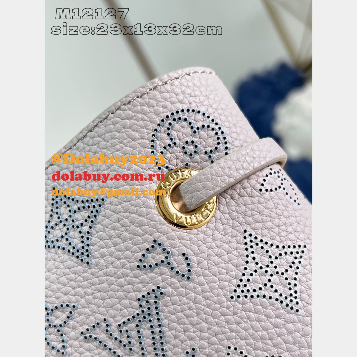 Louis Vuitton Knockoff Bella Tote Mahina 7 Star M12127 Bag