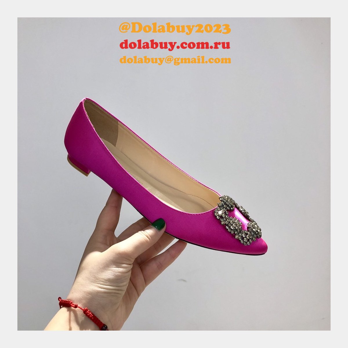 Cheap Manolo Blahnik Flat Shoes