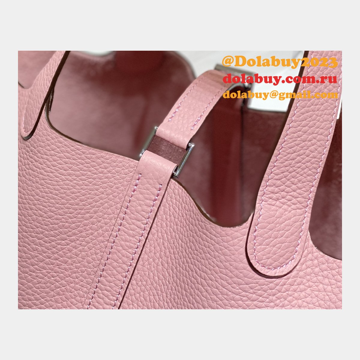 Designer Hermes Picotin Bags 18/22CM Silver Replica Best Online