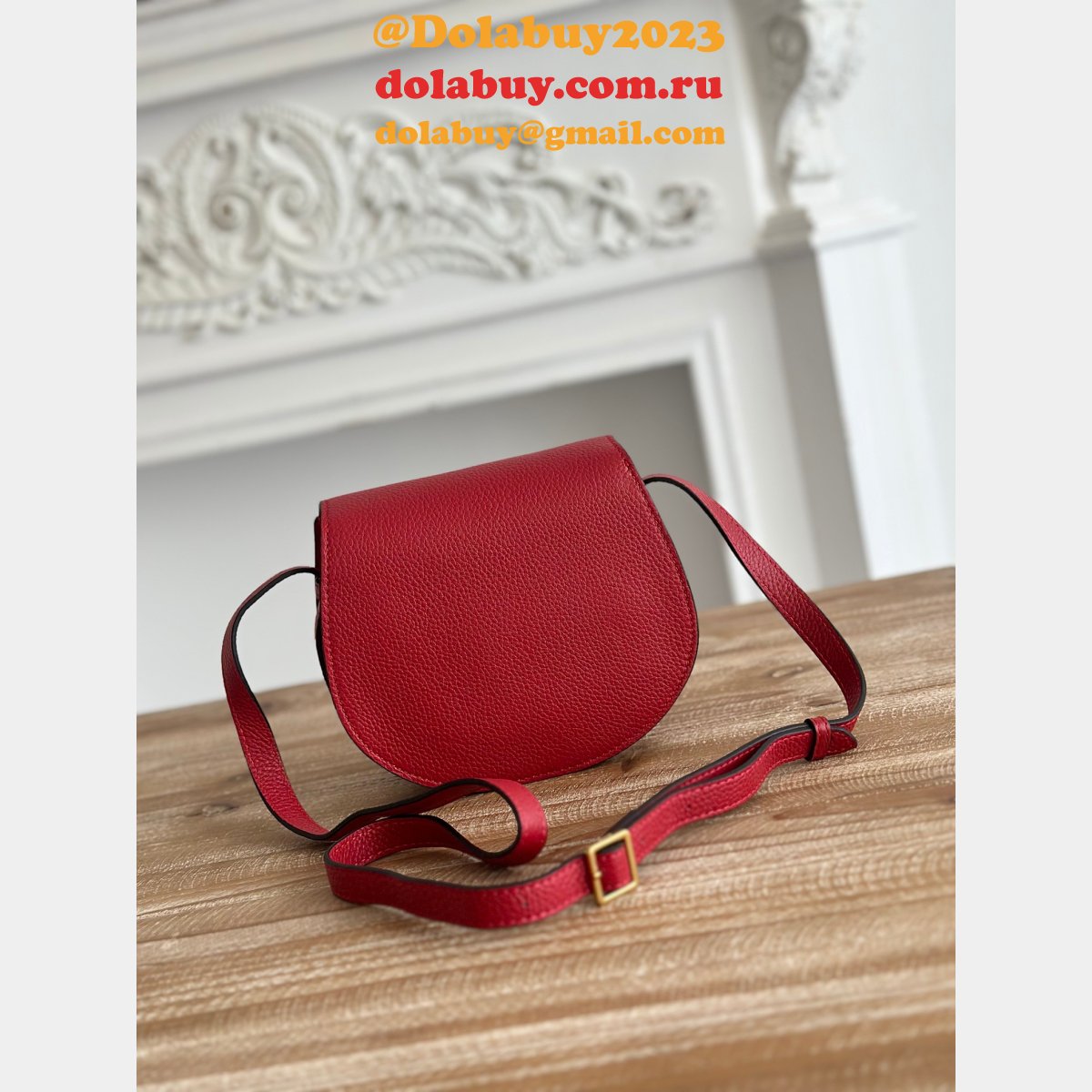 Top Quality Chloe Marcie Cowhide 1:1 Mirror Handbag