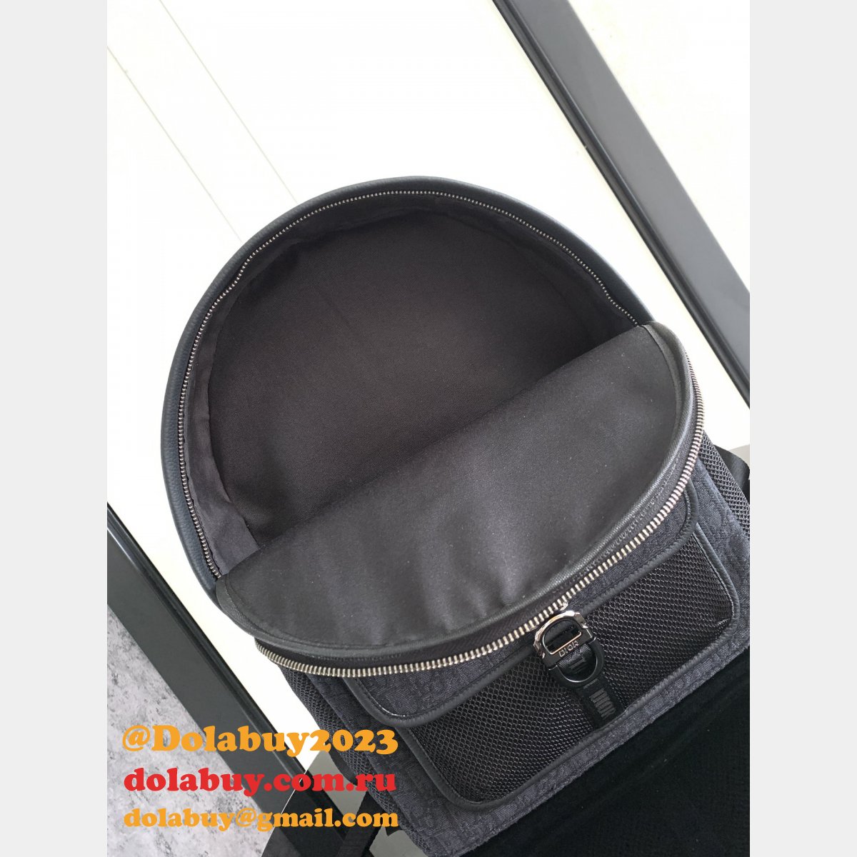 Luxury men Duplicate dior Oblique backpack