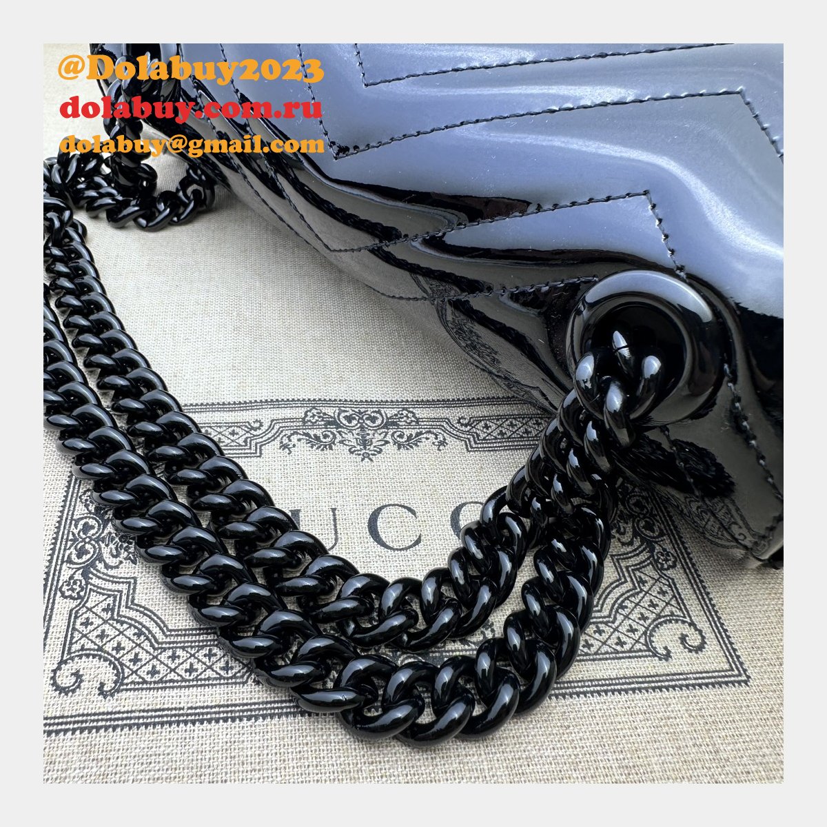 top-quality G*u*i 446744 gg marmont matelassé fake 446744 shoulder bag