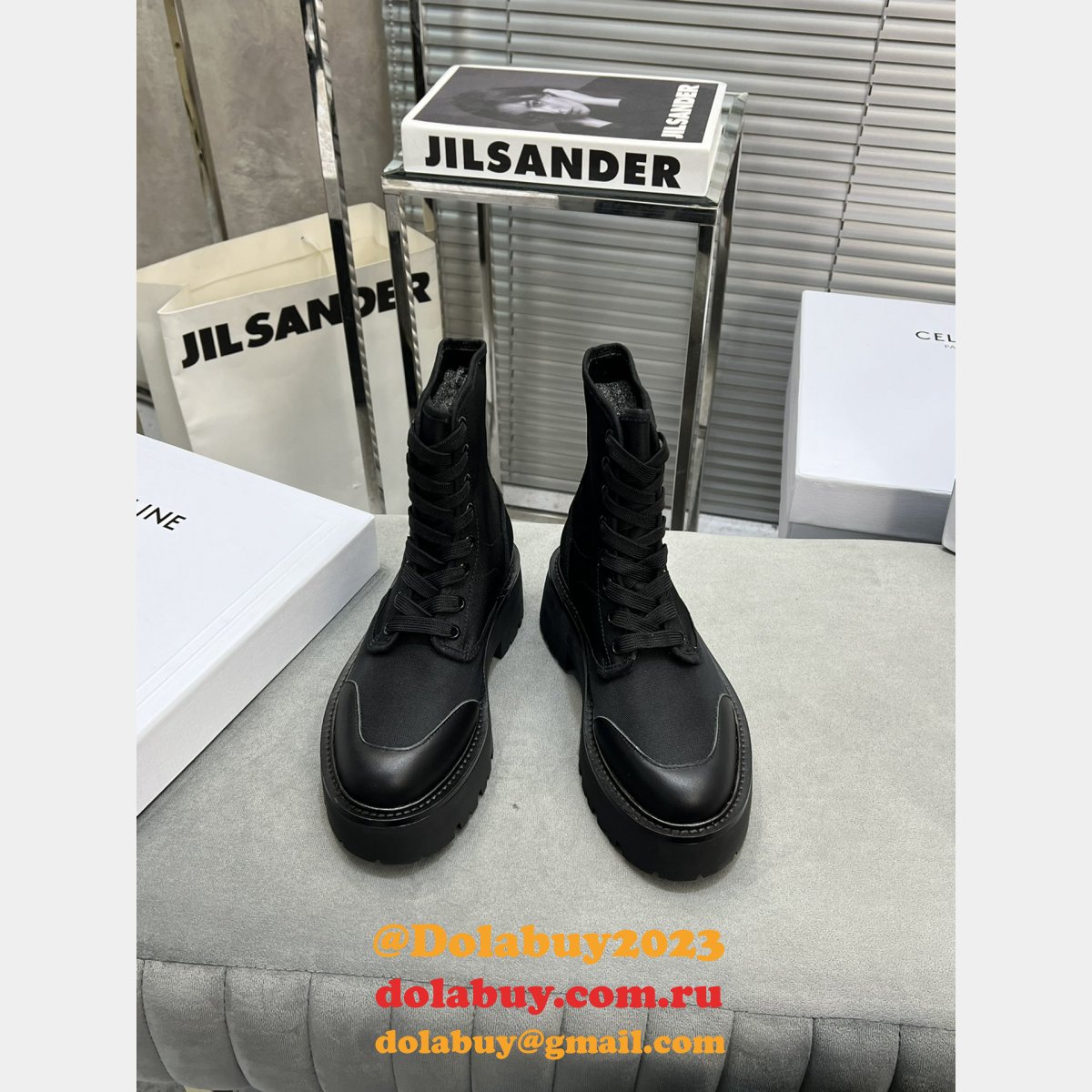 Triomphe Boots 1:1 Luxury Celine Replica Luxury Shoes