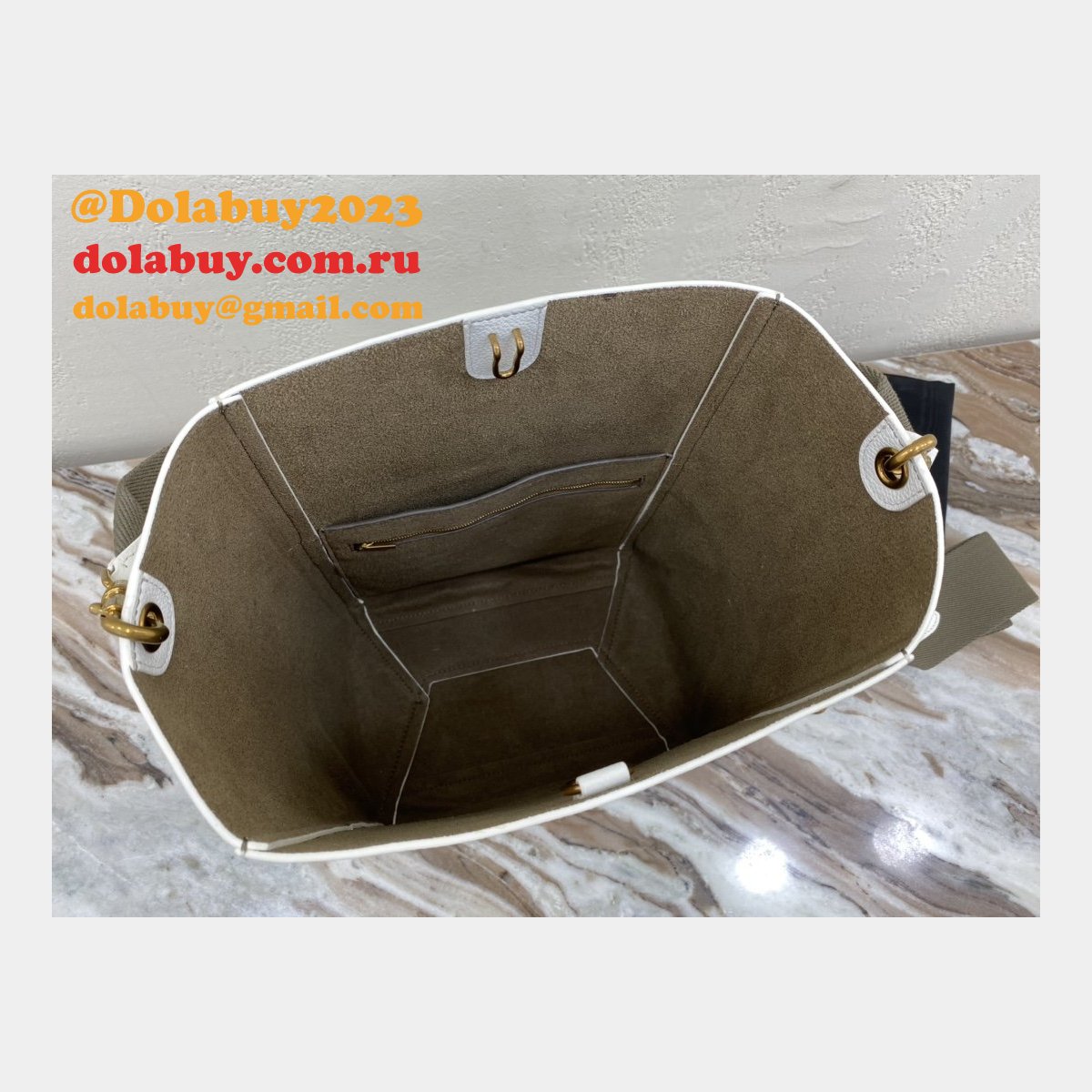 Top Quality Replica Seau Sangle Celine White Bags