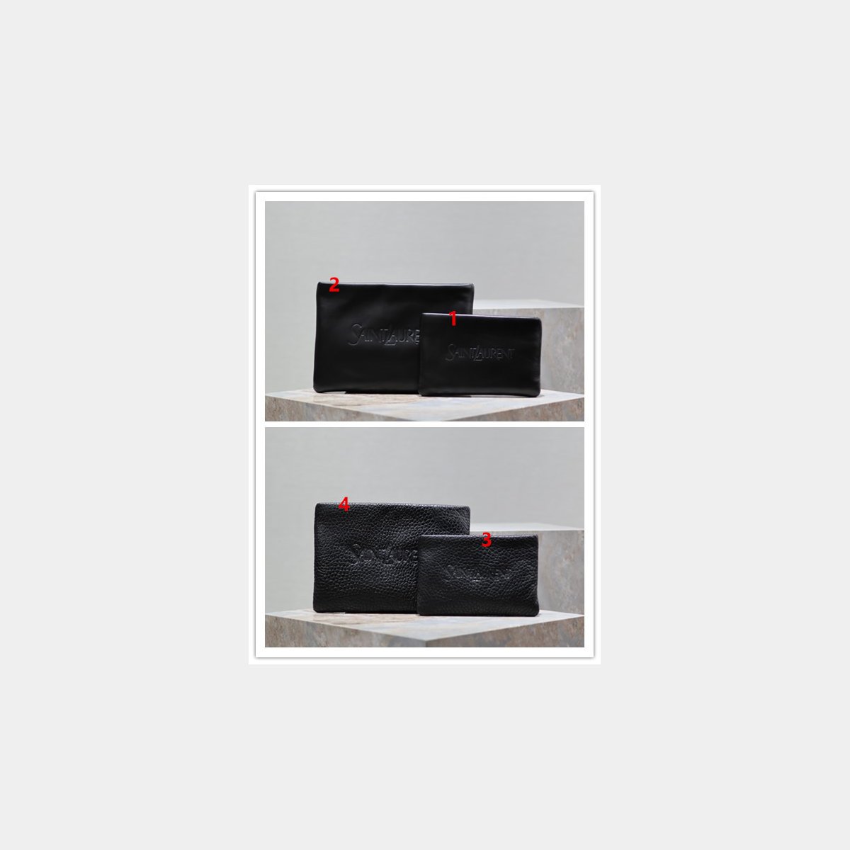 Knockoff YSL lambskin Y Fashion clutch 765025
