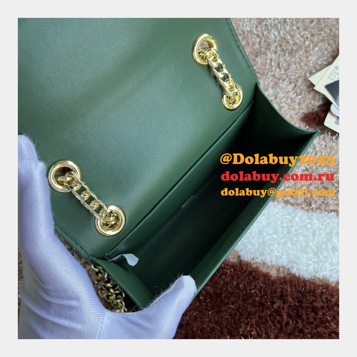 Factory Top Quality DG Logo Crossbody Dolce & Gabbana 3320 Copy Bags