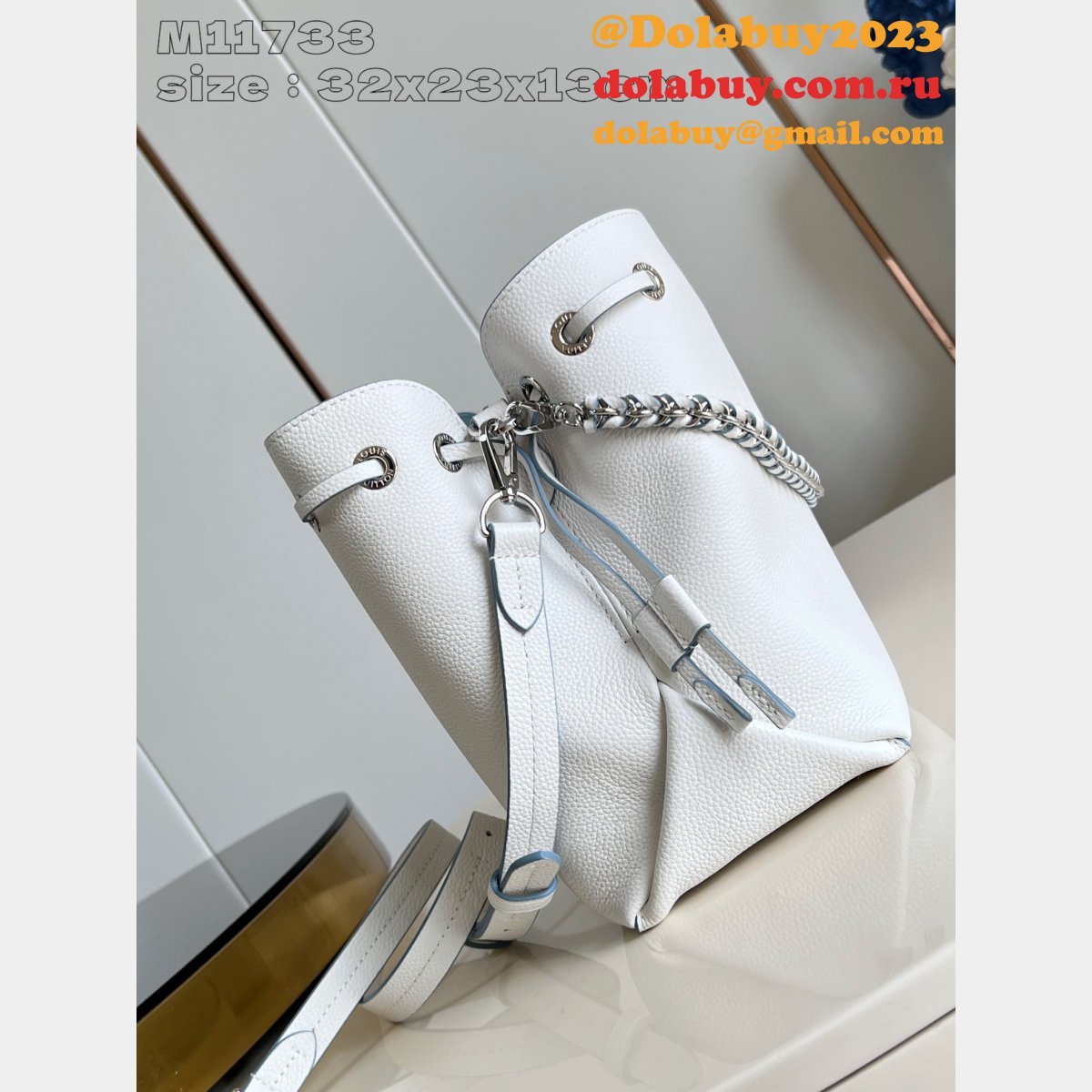 Duplicate Louis Vuitton Perfect Mahina M11733 Bella Tote Bag