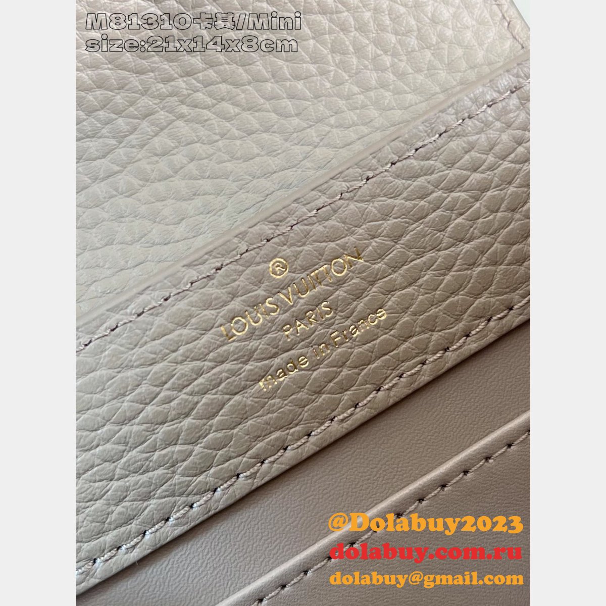Louis Vuitton Capucines M81310 Designer Replica Bag