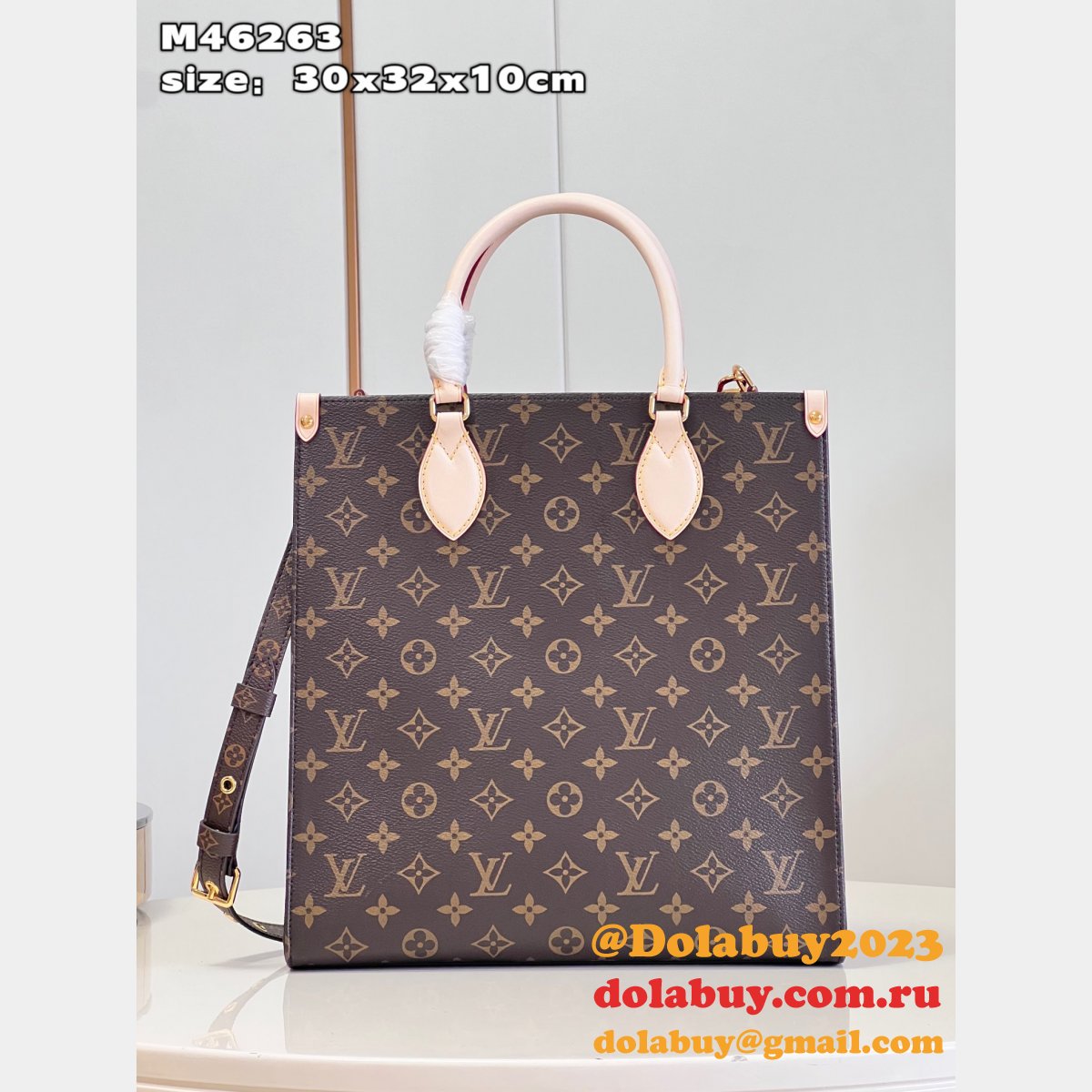 Sac Plat Louis Vuitton Replica Monogram M46263 AAA+ Bag