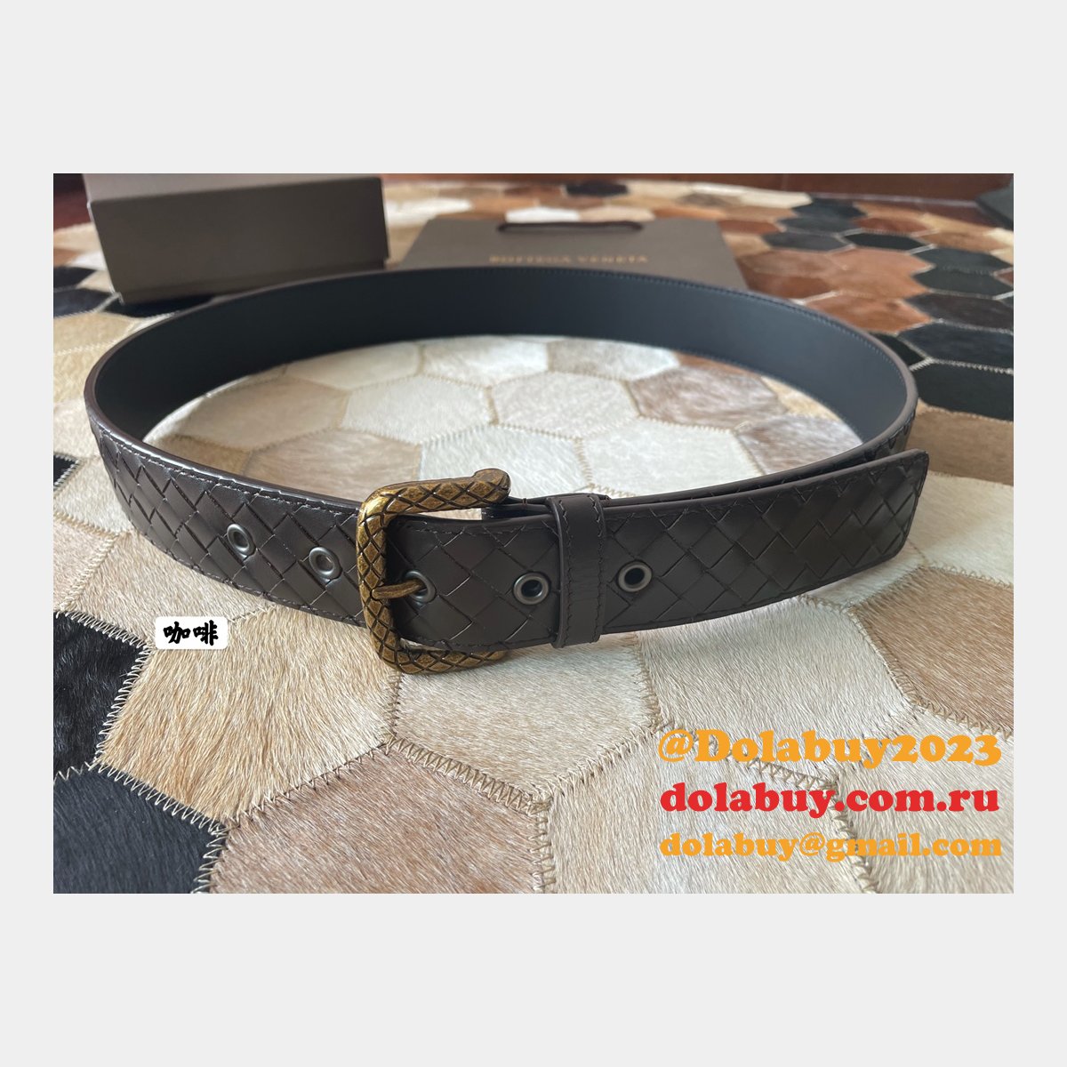 Duplicate Fashion BOTTEGA VENETA REPLICA BELT 40MM