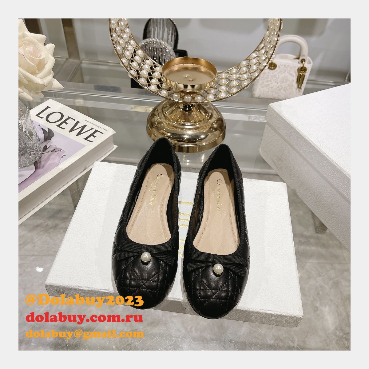 Top Quality Wholesale DIOR ballet flats