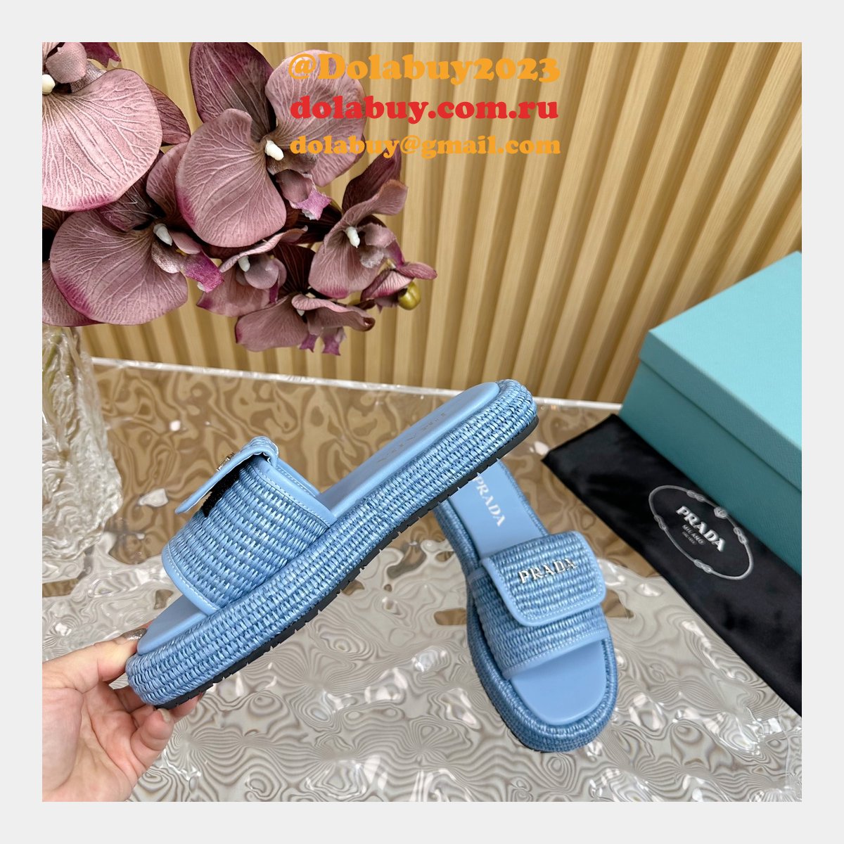 Best Prada 7 Star summer slipper Wholesale
