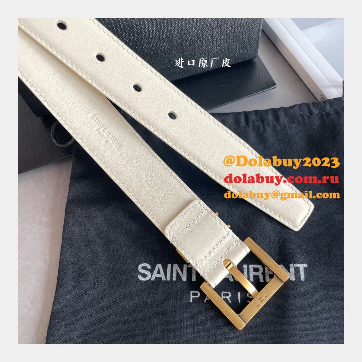 7 Star Best SAINT LAURENT REPLICAS BELT FOR SALE 20MM/30MM