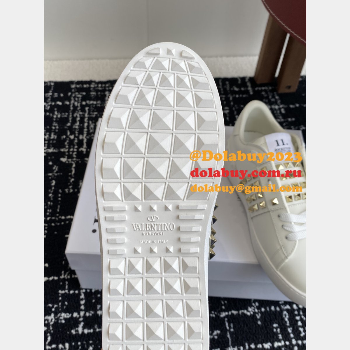 Luxury Top Quality Valentino UNTITLED OPEN SNEAKER