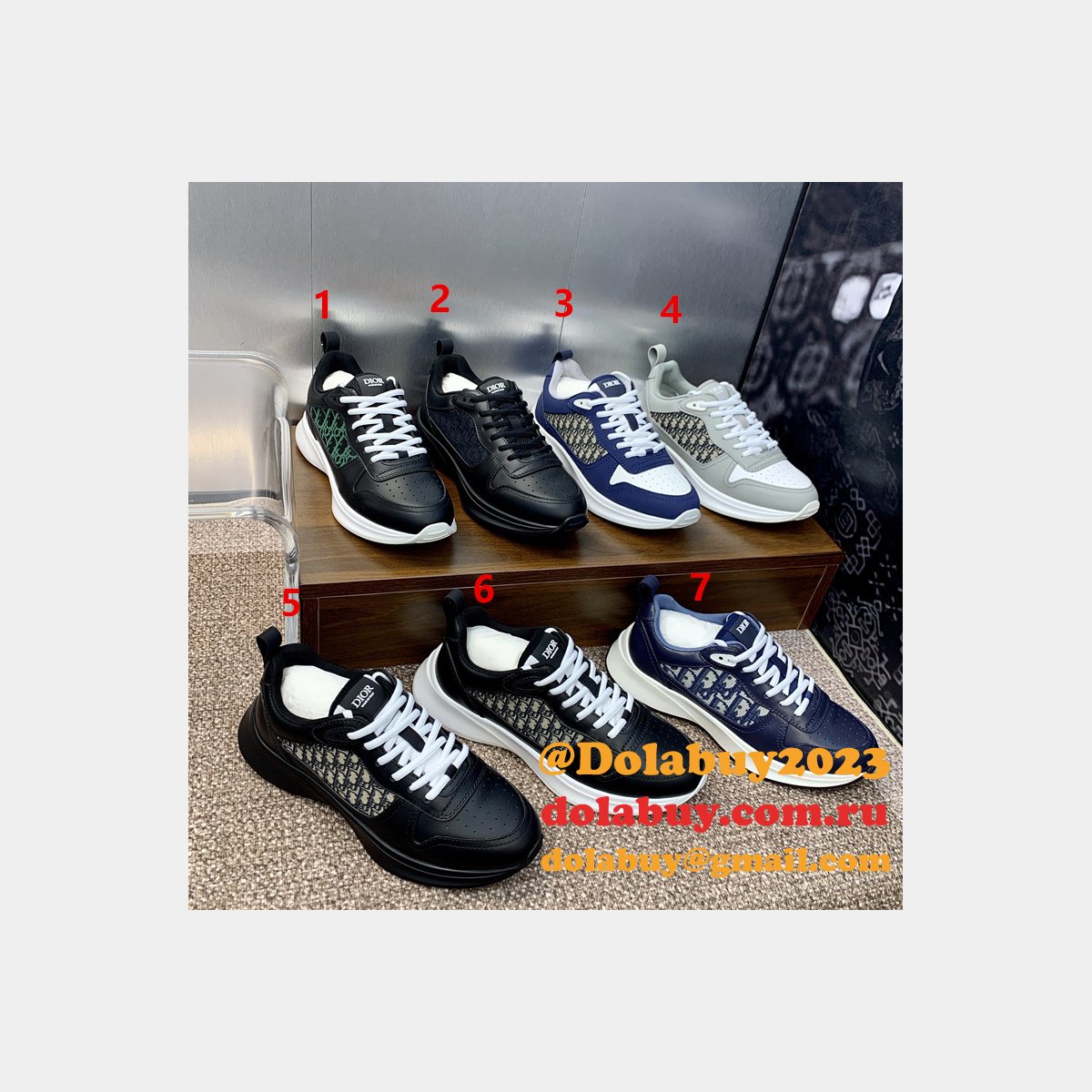 Top Quality Dior B25 RUNNER SNEAKER Wholesale