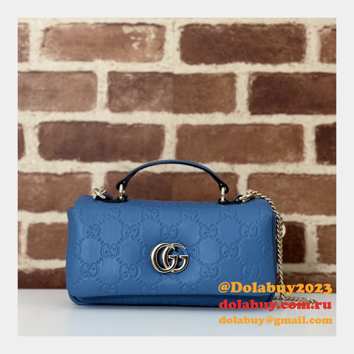 G*u*i duplicate gg milano 806017 top handle high bag