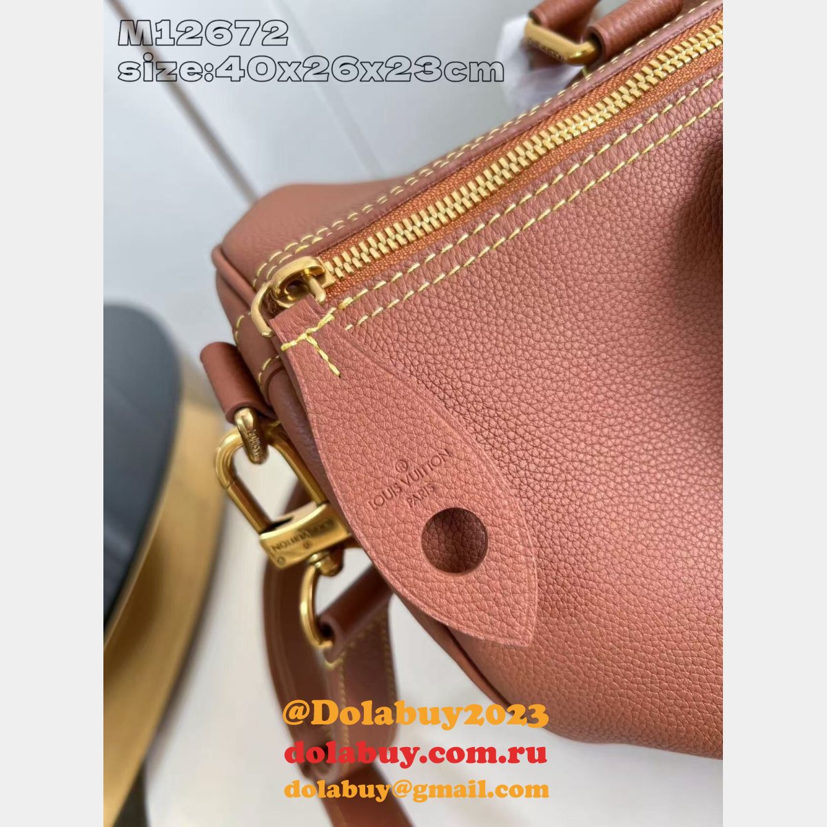 Louis Vuitton Knockoff M12672 Speedy P9 Bandoulière 40 7 Star Bag