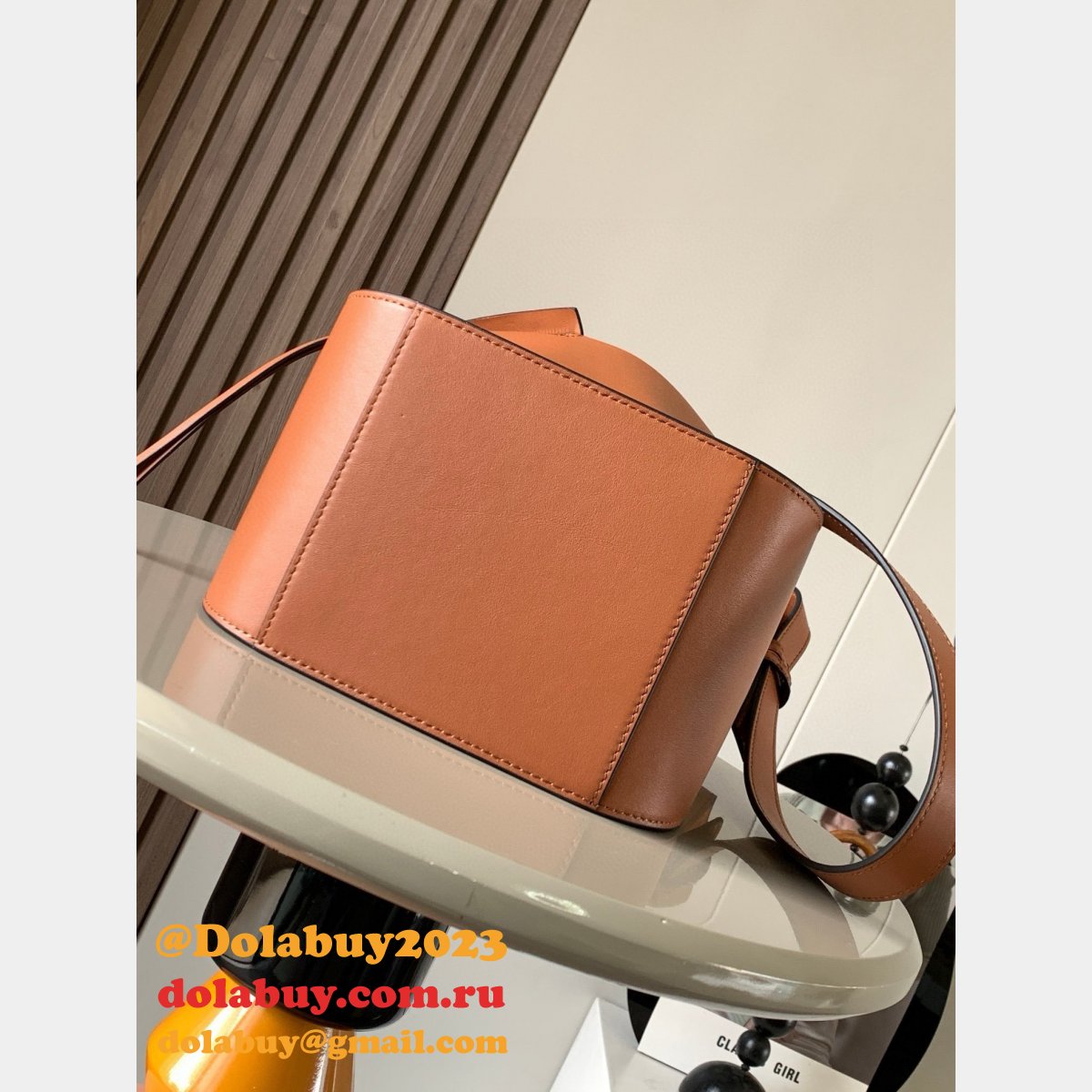 Compact Loewe Hammock Bag In Classic Calfskin Replica Best 20.8cm