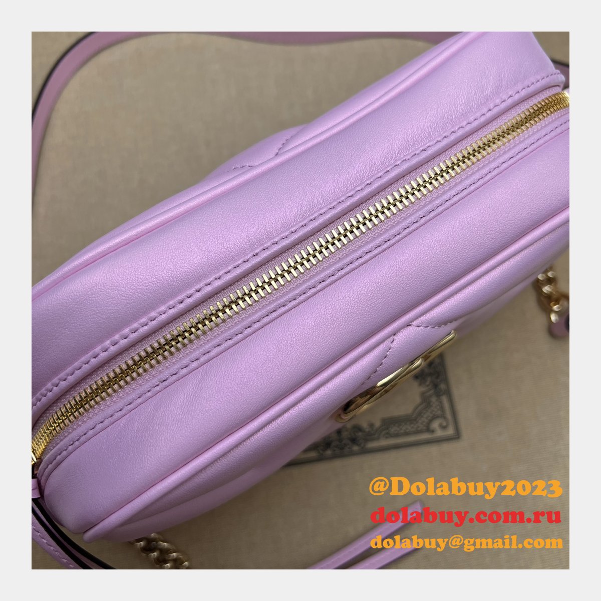 G*u*i replica gg marmont 447632 matelassé shoulder bag