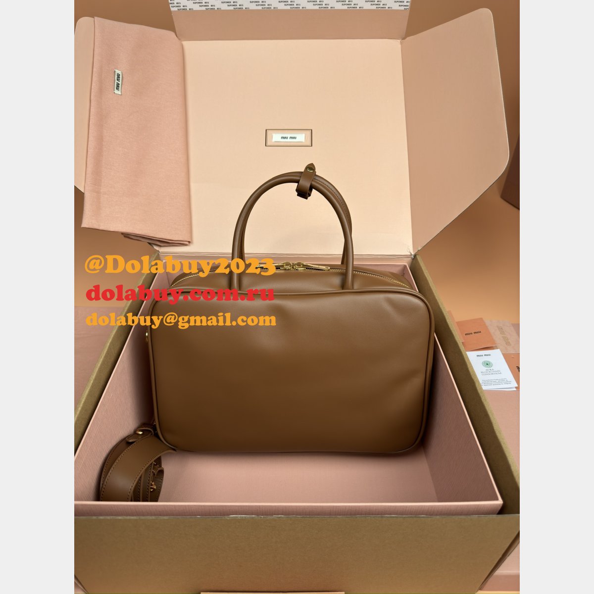 Luxury High Quality Miu Miu Tote 5BB117 Beau Bags For Sale