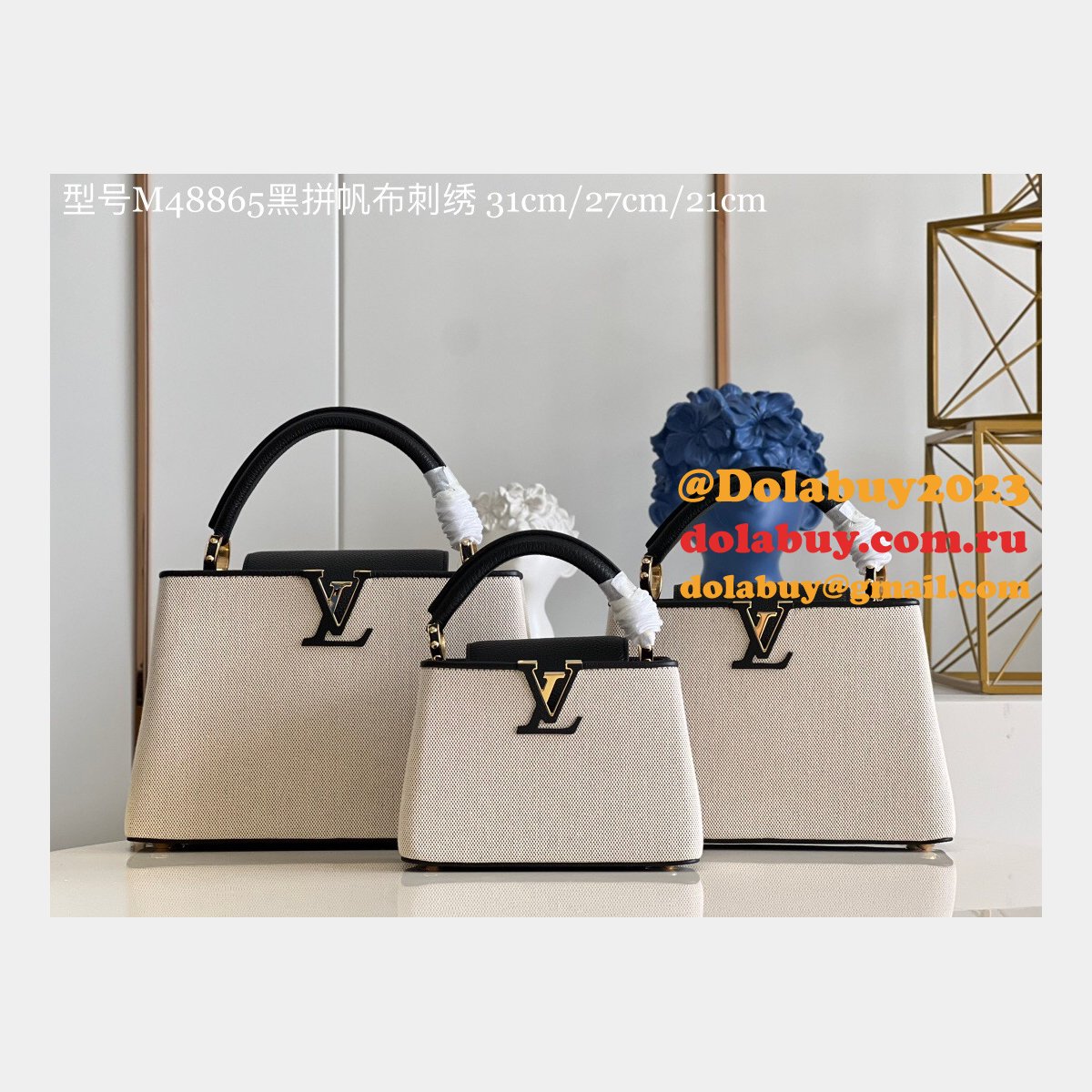 Is it OK to buy replica Capucines M48865 bags