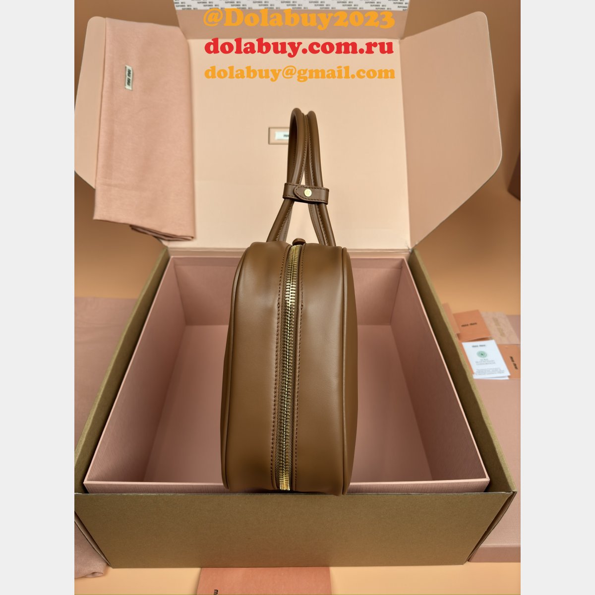 Designer MIU MIU Beau Shoulder Bag 5BB117