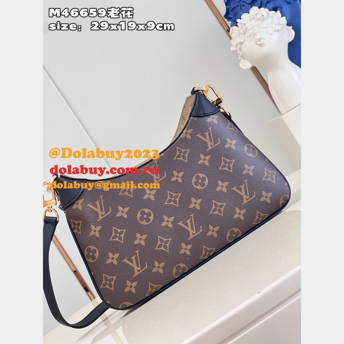 Twinny Louis Vuitton Replica M46659 Autres Toiles Monogram Bag