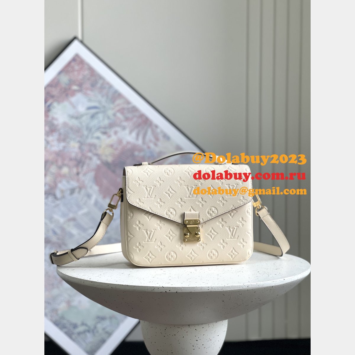 AAA+ Louis Vuitton Pochette Métis Monogram M41487 Marron