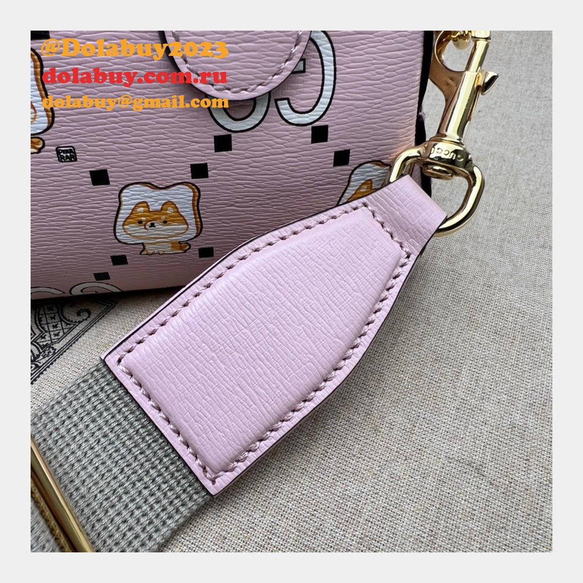 replica G*u*i 724606 ophidia gg animal print high quality bag