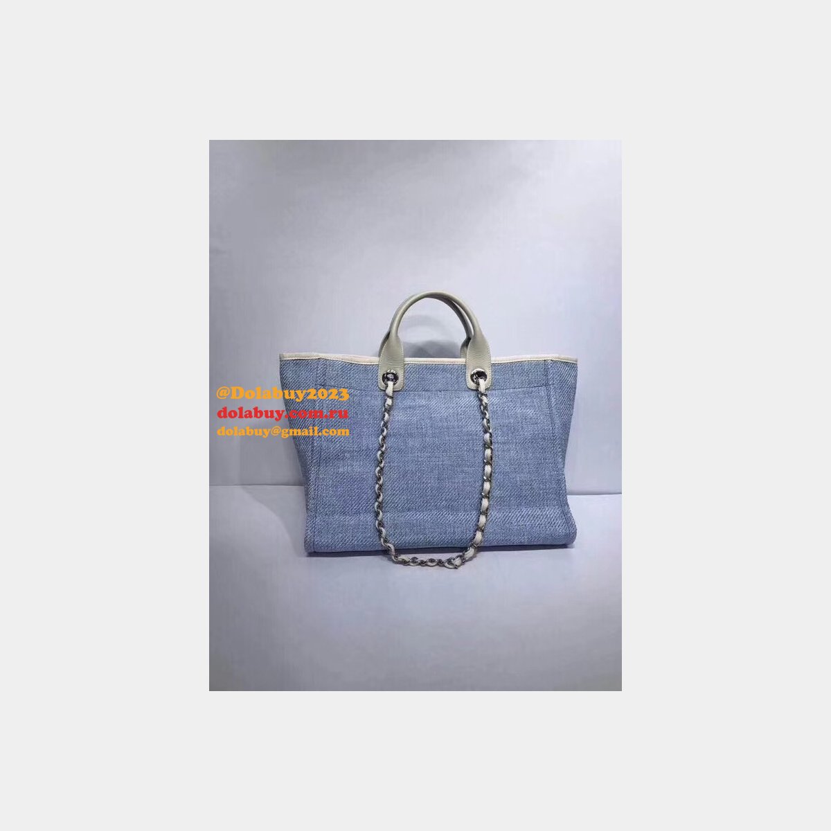 Luxury CC deauville Terrycloth Beach dupe mesh Tote Bag