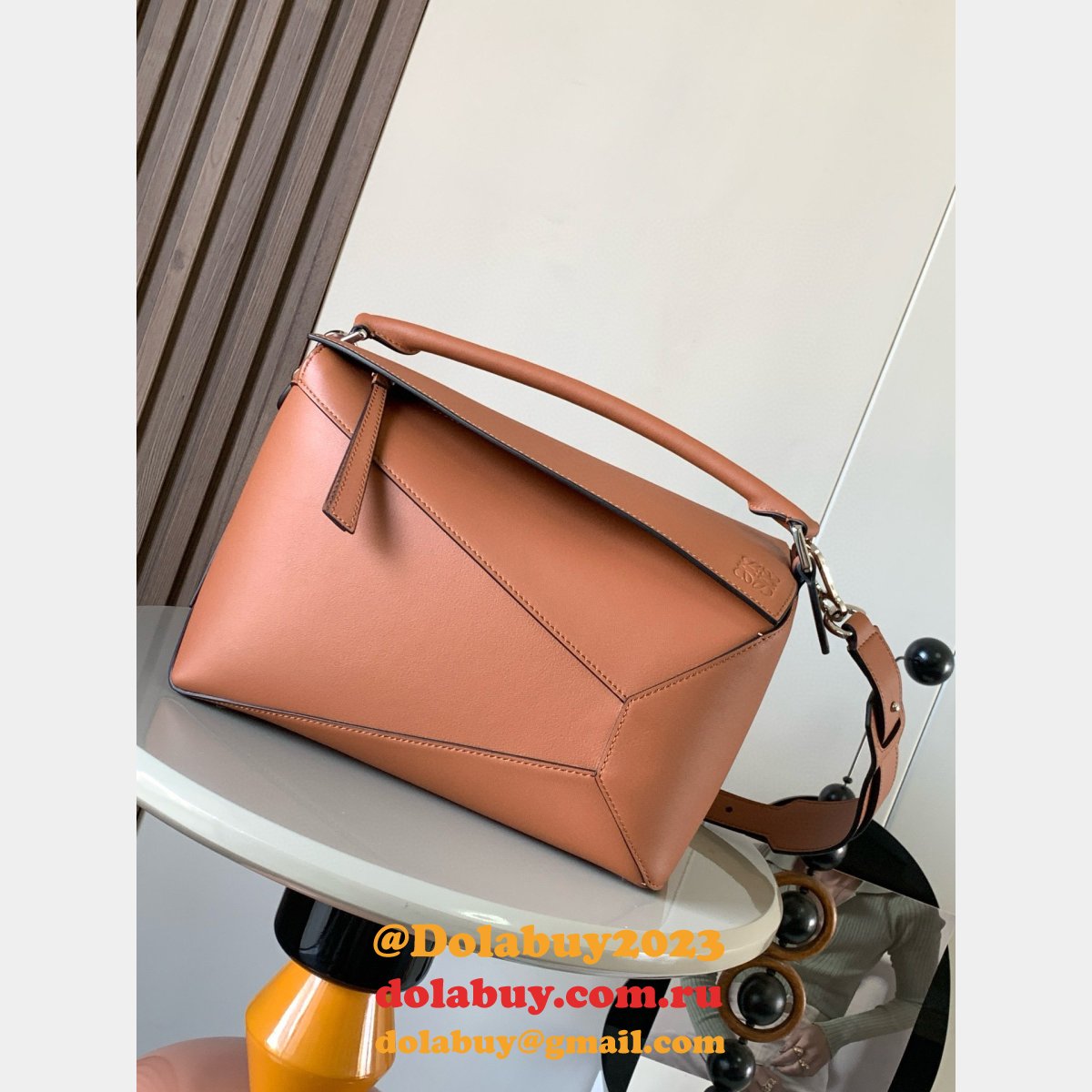 Best Replica Loewe Puzzle Medium Bag In Classic Calfskin 29CM