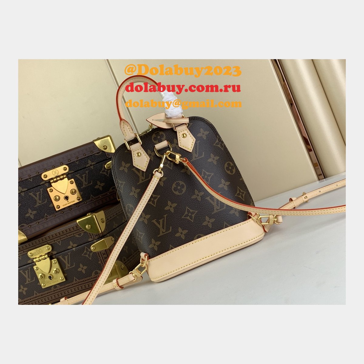Alma Backpack Monogram M47132 Perfect High Louis Vuitton Bag