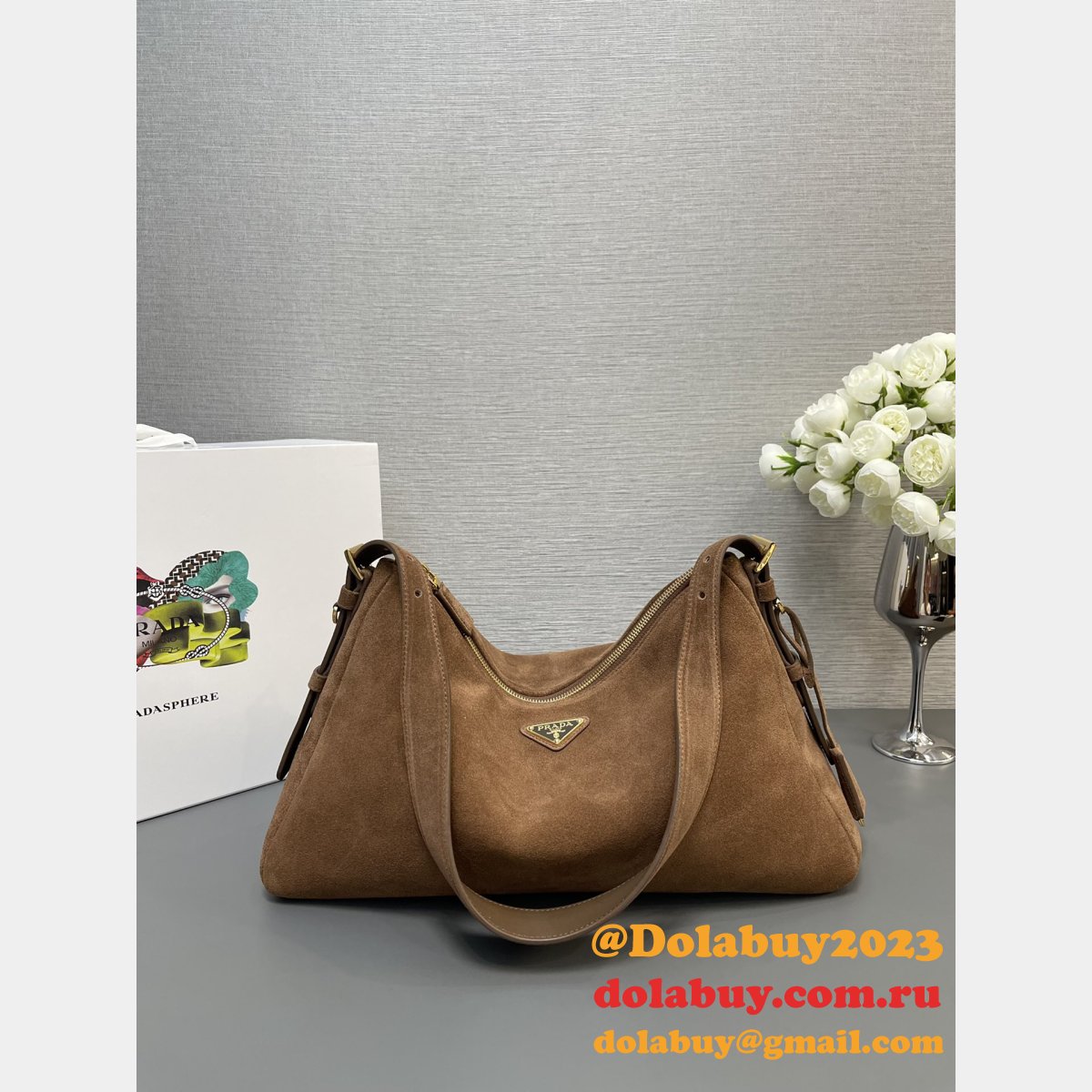Top Quality Fashion Prada Hobo tote bag 1BC228