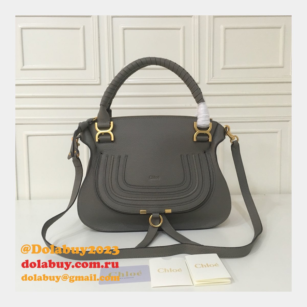 Luxury Quality Designer Replica Chloe Marcie 1199 Bag