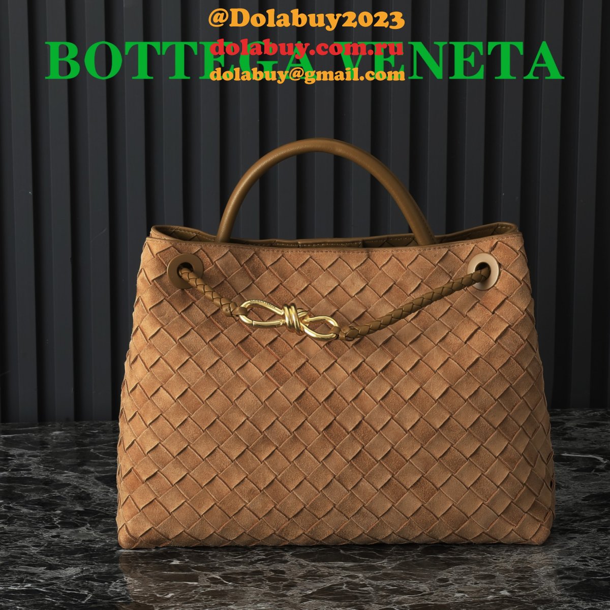 Luxury Bottega Veneta Fake Liberta Suede Andiamo