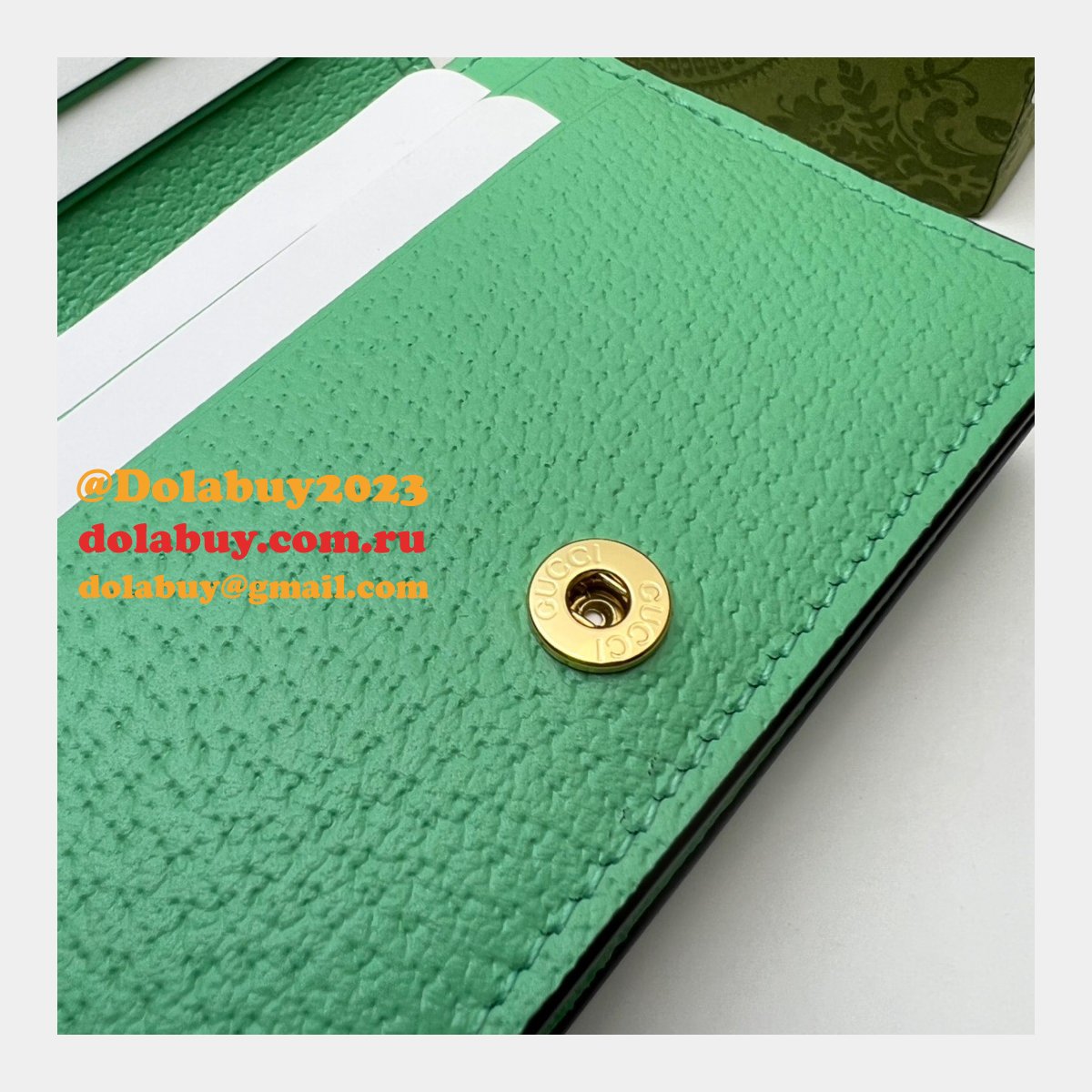 G*u*i knockoff gg supreme jumbo ophidia card case 523155 wallet