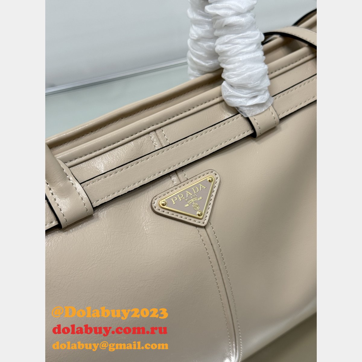 DUPLICATE SOFT LUX PRADA 2024 1BA426/1BA433 HANDBAGS