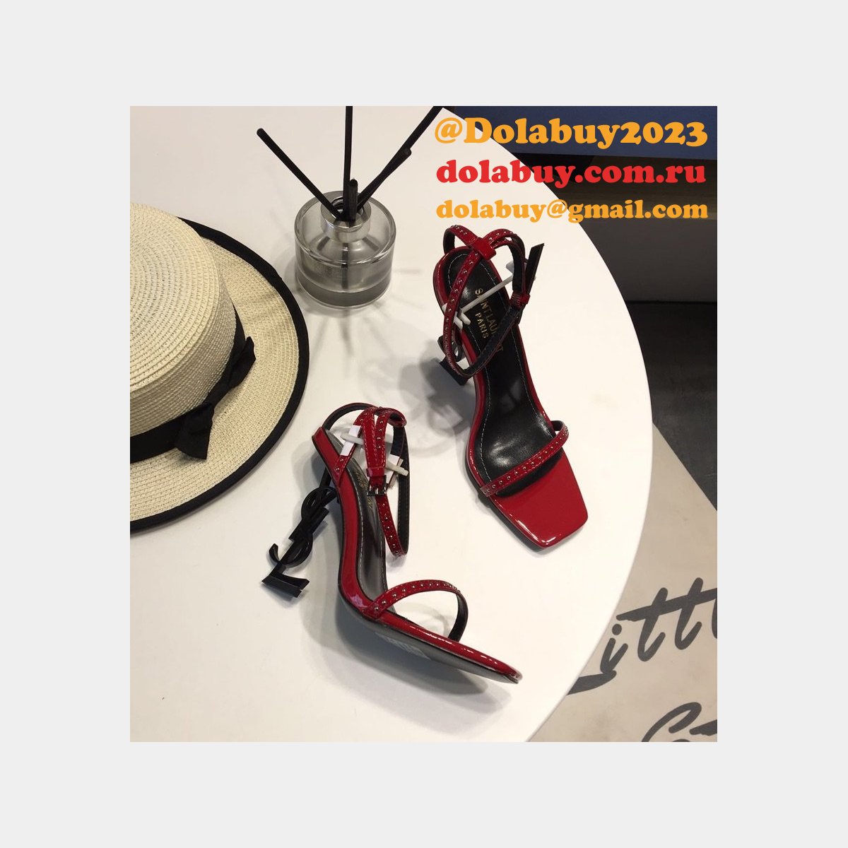 Saint Laurent High Heel Sandals 005