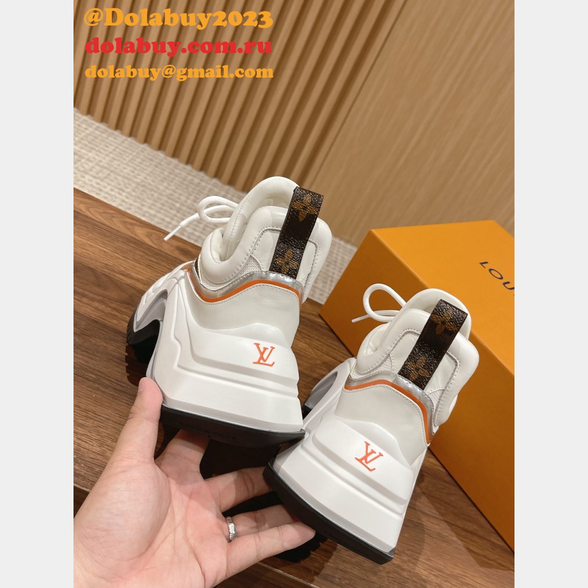 The Replicas Best Quality Louis Vuitton Cruise23 Archlight2.0 Shoes
