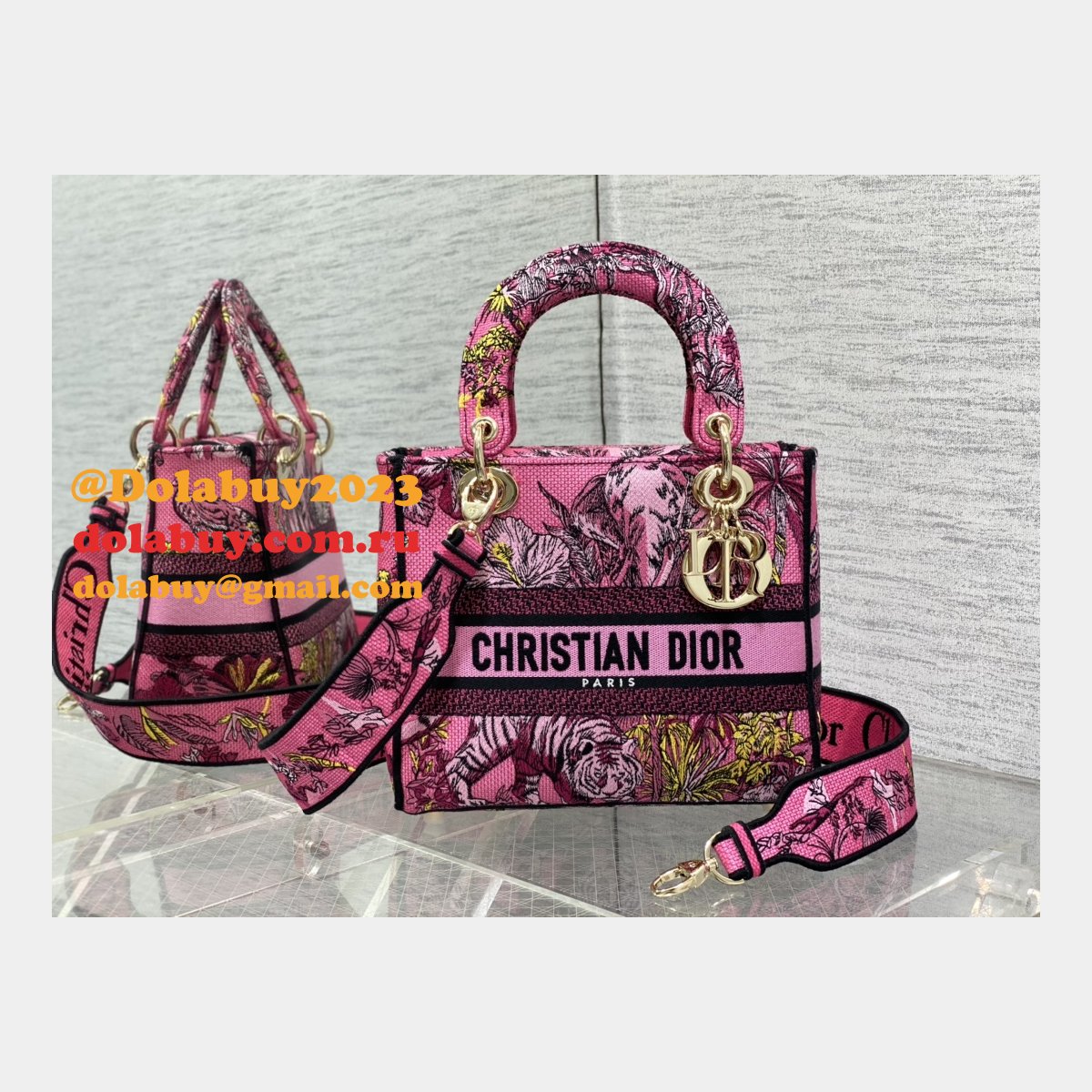 Discount Replica Christian Dior Lady Dior 24cm Bags